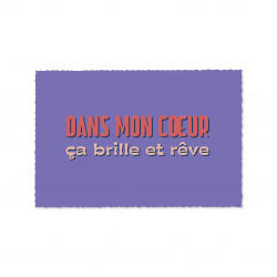 Carte postale ÉCRISTOIRES Dans mon cœur