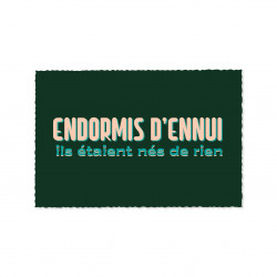 Carte postale ÉCRISTOIRES Endormis d'ennui