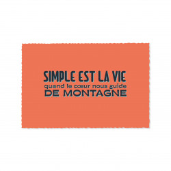 Carte postale ÉCRISTOIRES Simple est la vie
