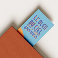 Marque-page ÉCRISTOIRES Le bleu du ciel