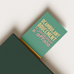 Marque-page ÉCRISTOIRES Déambulant doucement