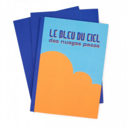 Grand carnet ÉCRISTOIRES Le bleu du ciel